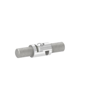 Raccordo snodabile tubo 12x1,5 mm AISI 304 satinato