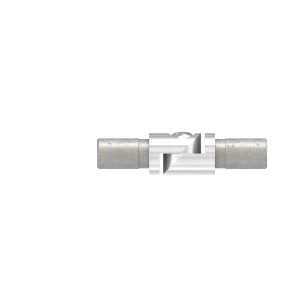 Raccordo snodabile tubo 12x1,5 mm AISI 304 satinato