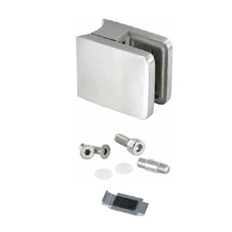 Pinza mod. 03 per tubo d. 33,7mm zamac finitura inox