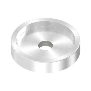 Piastra a pavimento Ø50 per tubo 42,4 mm AISI 304 | IN108-404