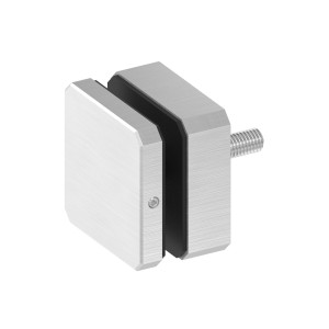 Vite fermavetro quadrata 63x63 AISI 304 satinata