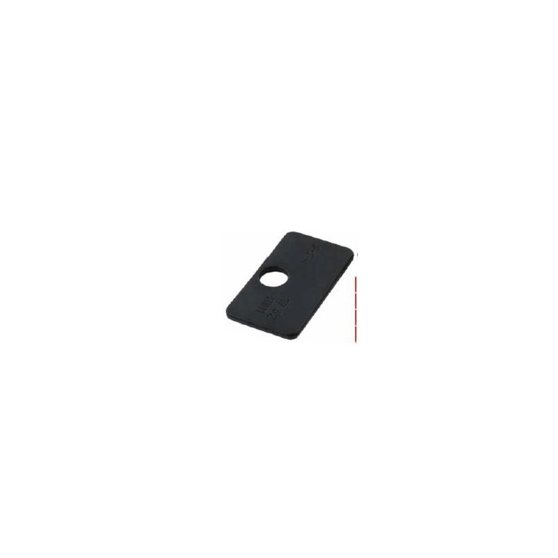 Gommina per pinza mod. 04 per vetro spessore 10mm