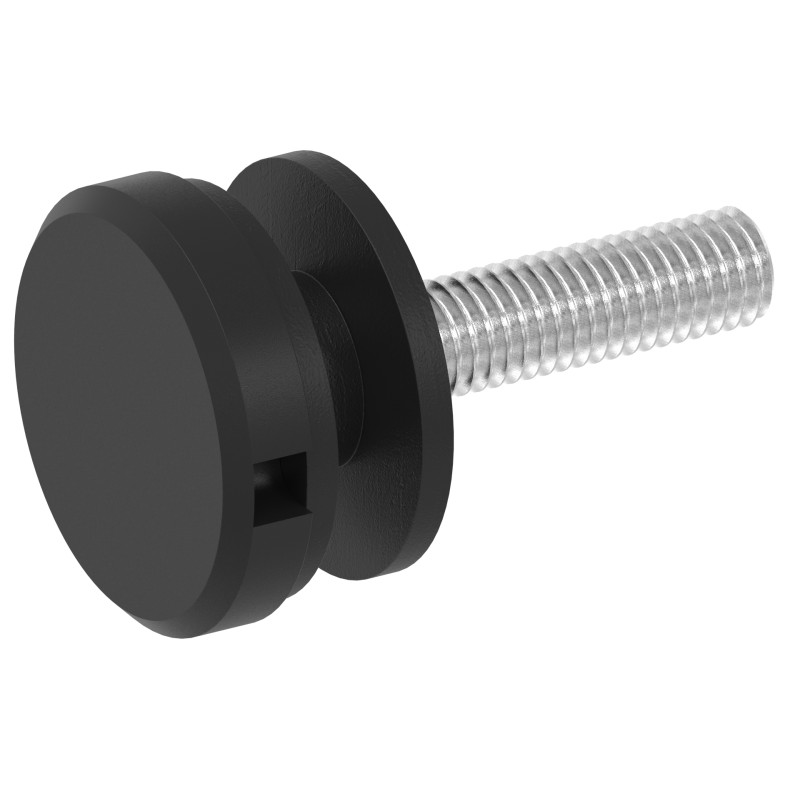 Fissaggio puntuale nero Ø30 mm AISI 304 | IN109