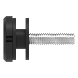 Fissaggio puntuale nero Ø30 mm AISI 304 | IN109