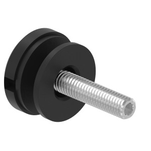 Fissaggio puntuale nero Ø30 mm AISI 304 | IN109