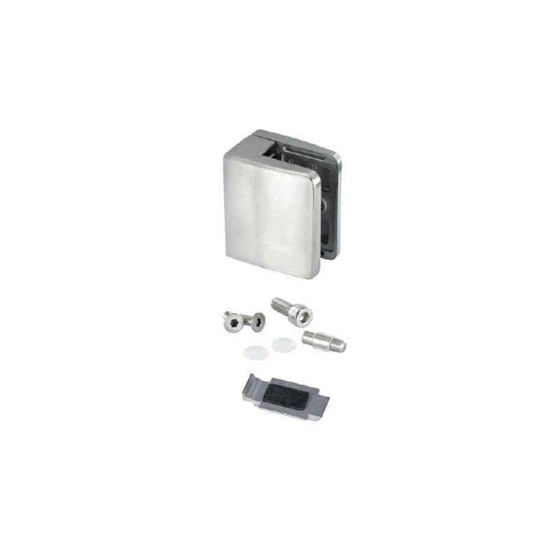 Pinza mod. 04 attacco diritto zamac finitura inox