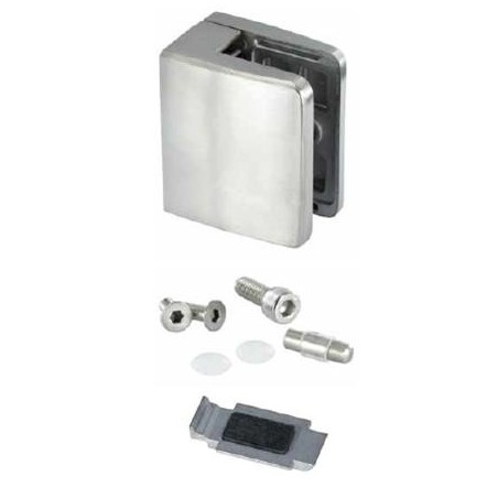 Pinza mod. 04 attacco diritto zamac finitura inox