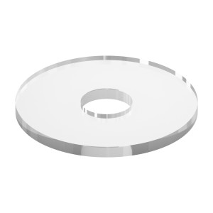 Gommina trasparente PVC Ø30 mm foro 8,5 mm | IN113-070