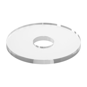 Gommina trasparente PVC Ø30 mm foro 8,5 mm | IN113-070