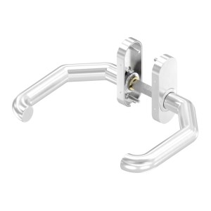 Maniglia girevole bilaterale AISI 304 satinato 8 mm