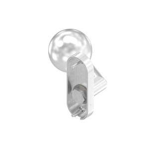 Pomolo fisso inox AISI 304 satinato | IN113-323