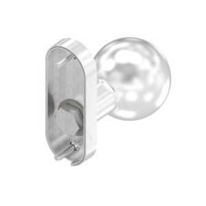 Pomolo fisso inox AISI 304 satinato | IN113-328