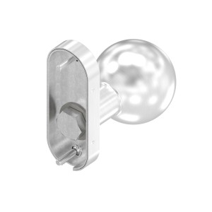 Pomolo fisso inox AISI 304 satinato | IN113-328