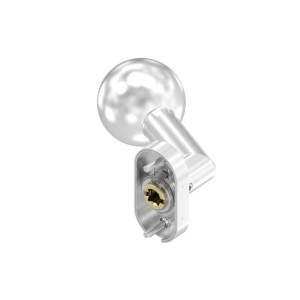 Pomolo girevole AISI 304 satinato | IN113-331