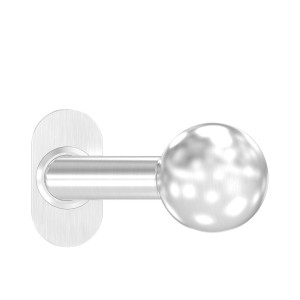 Pomolo girevole AISI 304 satinato | IN113-331