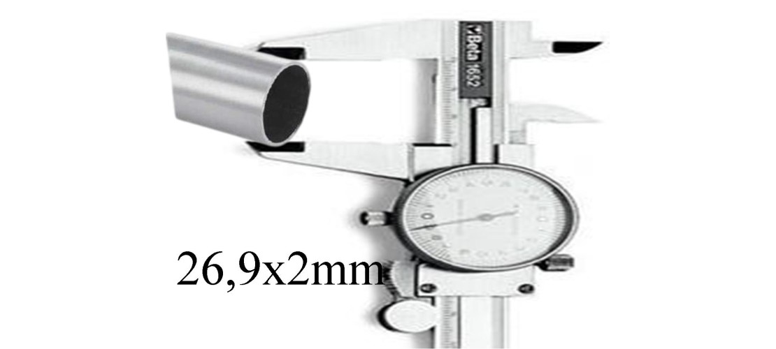 Per tubo d. 26,9x2mm