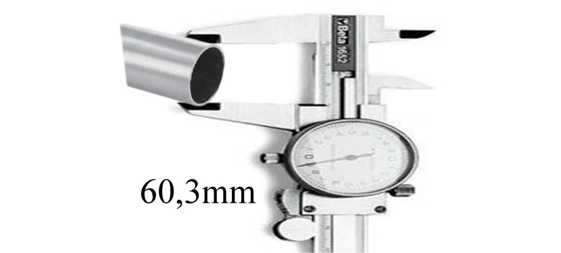 Per tubo d. 60,3mm