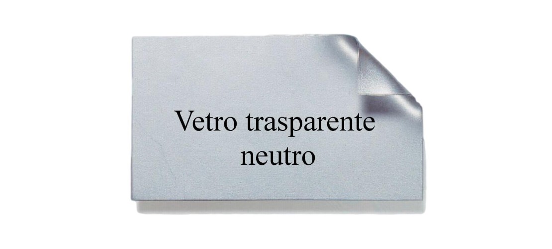 Vetro trasparente neutro