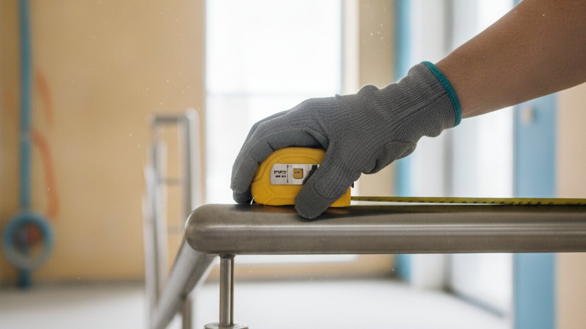 Come prendere le misure per un parapetto in acciaio inox